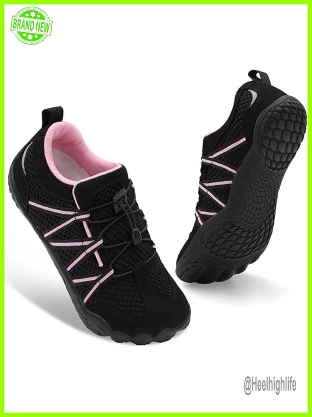 Women's Wide Toe Box Barefoot Walking Shoes Zero Drop Lightweight Slip On